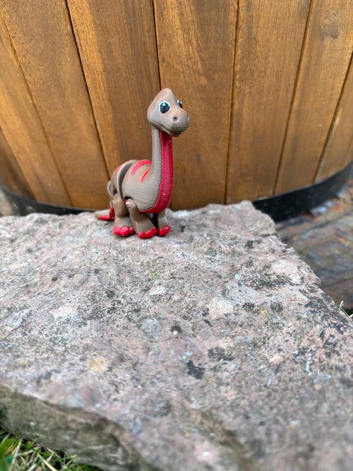 Bronty, the Gentle Dream-Dino from Starlit Valley