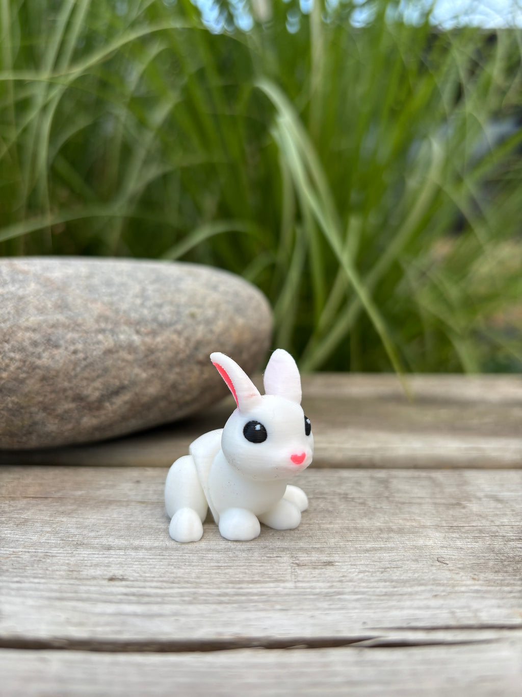 Thistle, the Moonbeam Bunny of the Magical Farm